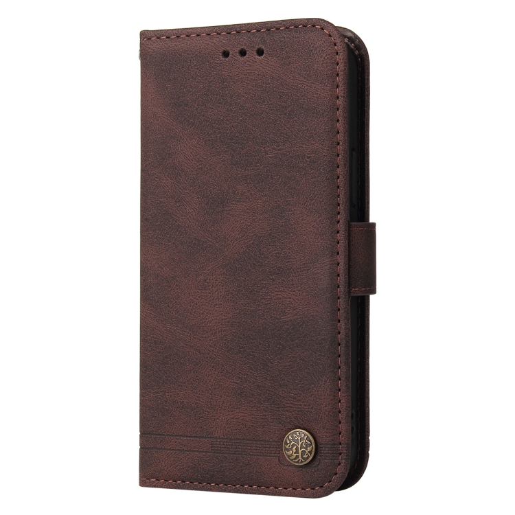  Samsung Galaxy S22 Fodral Skin Touch Brun