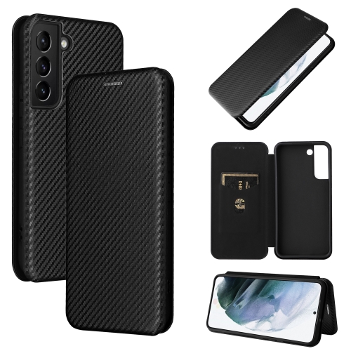  Samsung Galaxy S22 Fodral Kolfiber Textur Svart