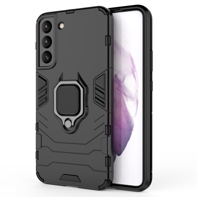  Samsung Galaxy S22 Skal Hybrid Ring Armor Svart