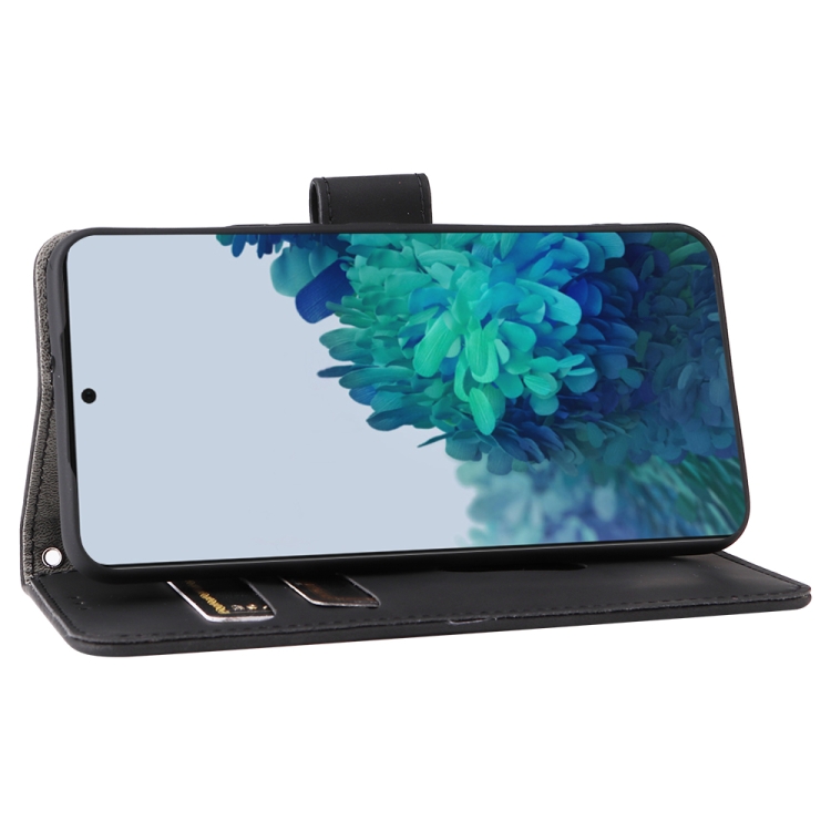  Samsung Galaxy S22 Fodral Skin Touch Läder Svart