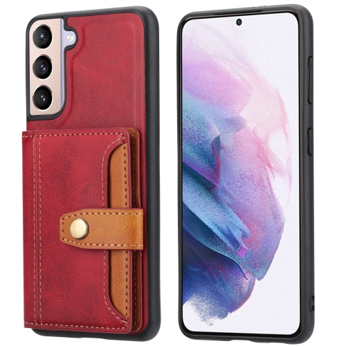  Samsung Galaxy S22 Skal Med Plånboksfunktion Röd