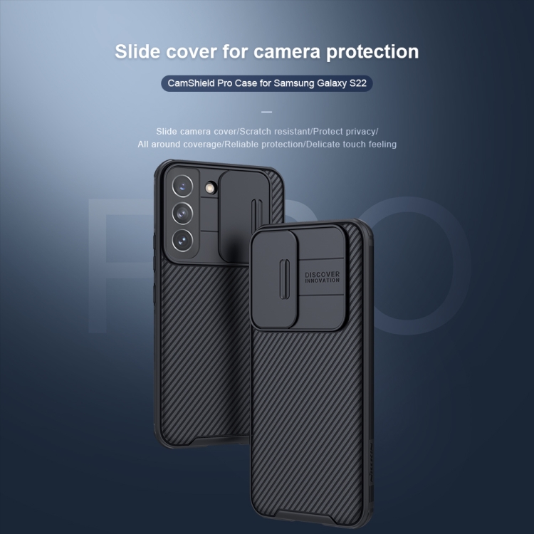 NILLKIN NILLKIN Samsung Galaxy S22 Skal CamShield Pro Grön