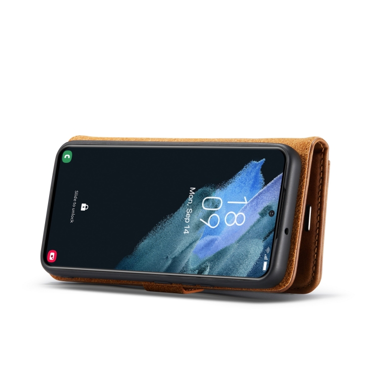 DG.MING DG.MING Samsung Galaxy S22 Fodral 2in1 Magnet Fodral / Skal Brun