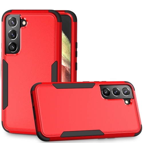  Samsung Galaxy S22 Skal Hybrid Shockproof Röd/Svart