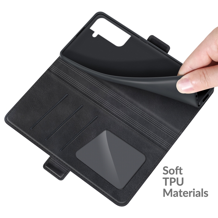  Samsung Galaxy S22 Fodral Magnetisk Stängning Svart