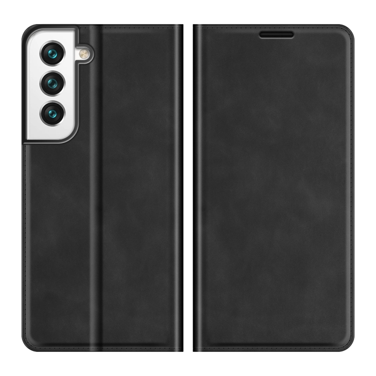  Samsung Galaxy S22 Fodral Retro Skin Touch Svart