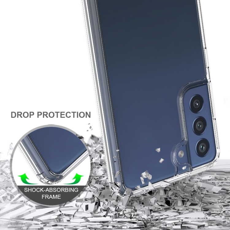  Samsung Galaxy S21 FE Skal Akryl/TPU Shockproof Transparent