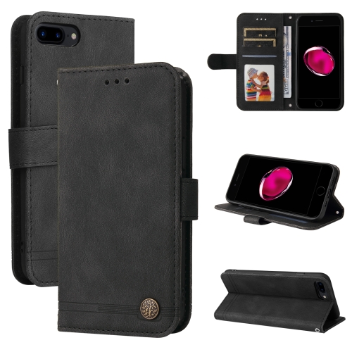  iPhone 7/8/SE Fodral Skin Touch Svart