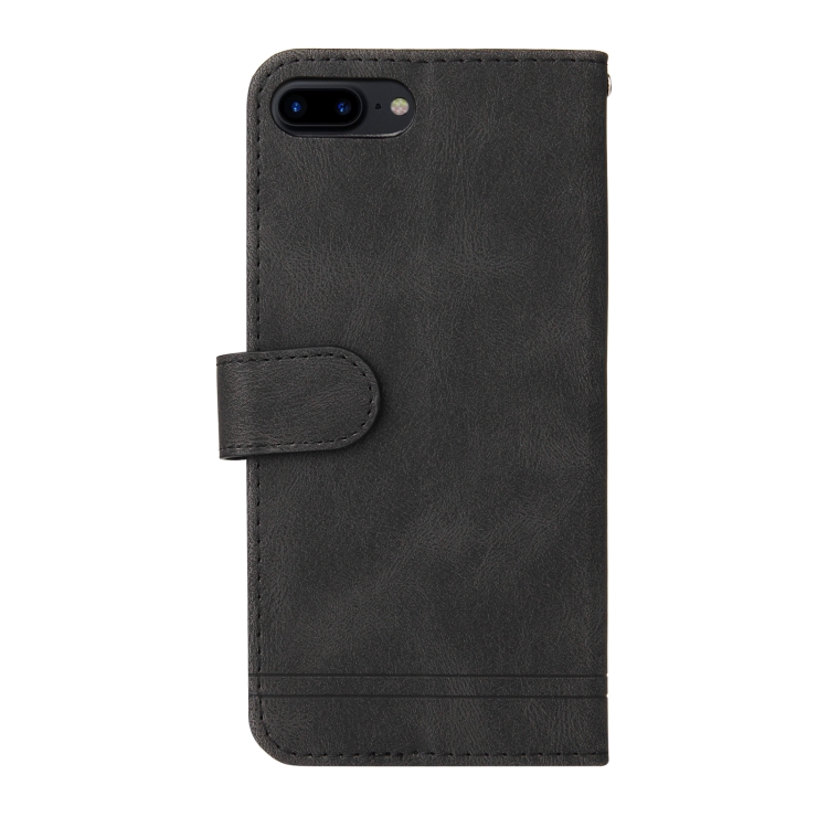  iPhone 7/8/SE Fodral Skin Touch Svart