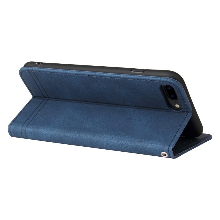  iPhone 7/8/SE Fodral Skin Touch Blå
