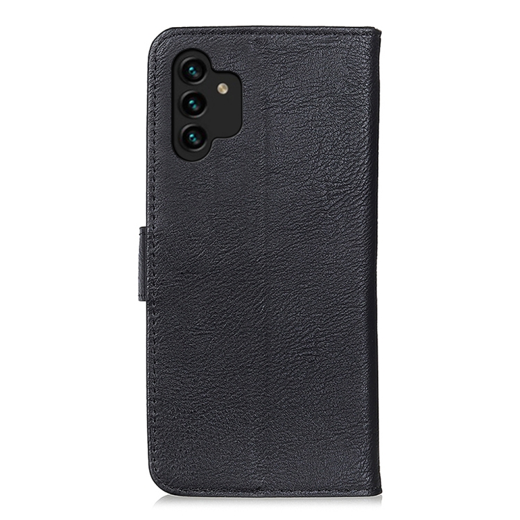 KHAZNEH KHAZNEH Samsung Galaxy A13 4G Fodral Läder Svart