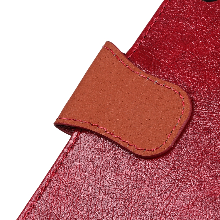  Samsung Galaxy A13 4G Fodral Nappa Läder Röd