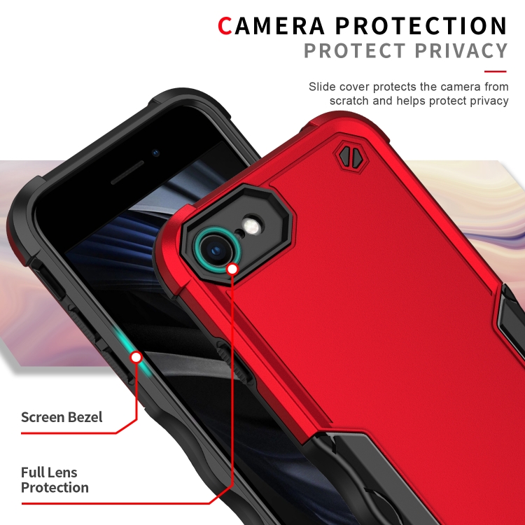  iPhone 7/8/SE Skal Non-Slip Armor Hybrid Rosa