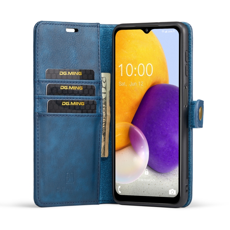DG.MING DG.MING Samsung Galaxy A13 4G 2in1 Magnet Fodral / Skal Blå