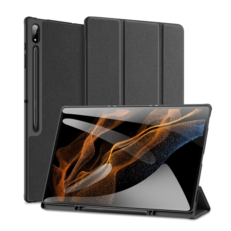 DUX DUCIS DUX DUCIS Galaxy Tab S8 Ultra Fodral DOMO Tri-Fold Svart