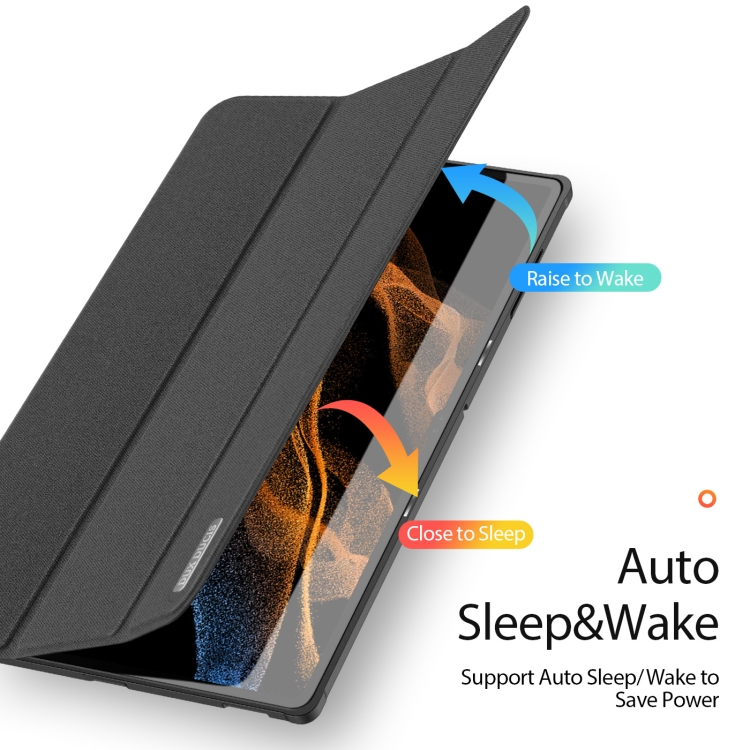 DUX DUCIS DUX DUCIS Galaxy Tab S8 Ultra Fodral DOMO Tri-Fold Svart