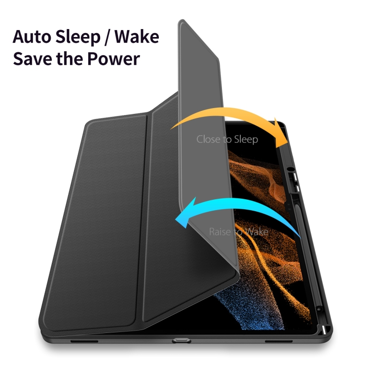 DUX DUCIS DUX DUCIS Galaxy Tab S8 Ultra Fodral TOBY Tri-Fold Svart