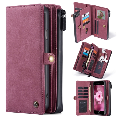 CASEME CASEME iPhone 7/8/SE Fodral 2in1 Multifunktionellt Röd