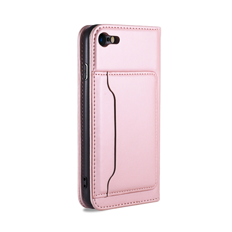  iPhone 7/8/SE Fodral Skin Feel Kortfack Roséguld