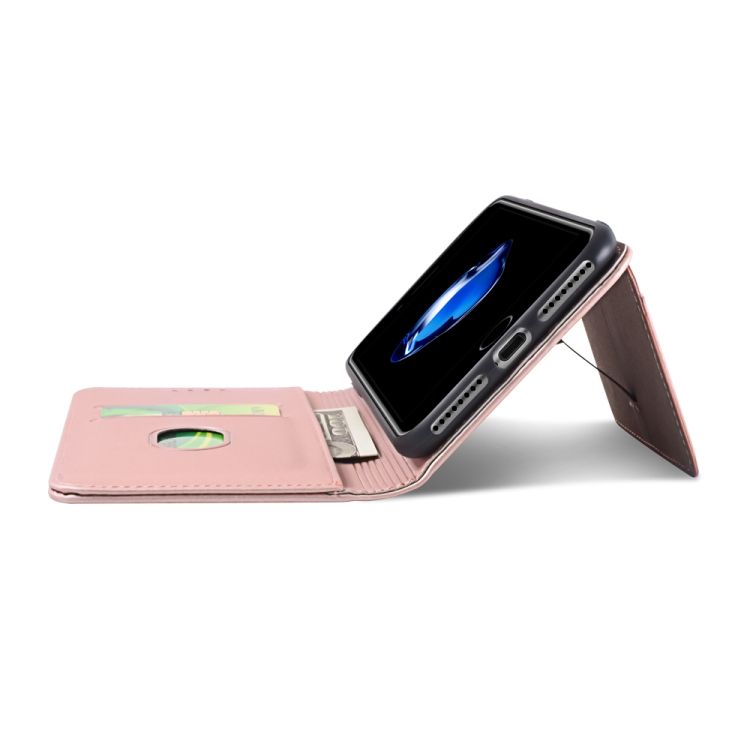  iPhone 7/8/SE Fodral Skin Feel Kortfack Roséguld
