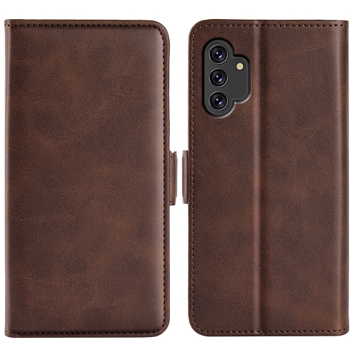  Samsung Galaxy A13 4G Fodral Magnetisk Stängning Brun