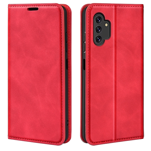  Samsung Galaxy A13 4G Fodral Flip Röd