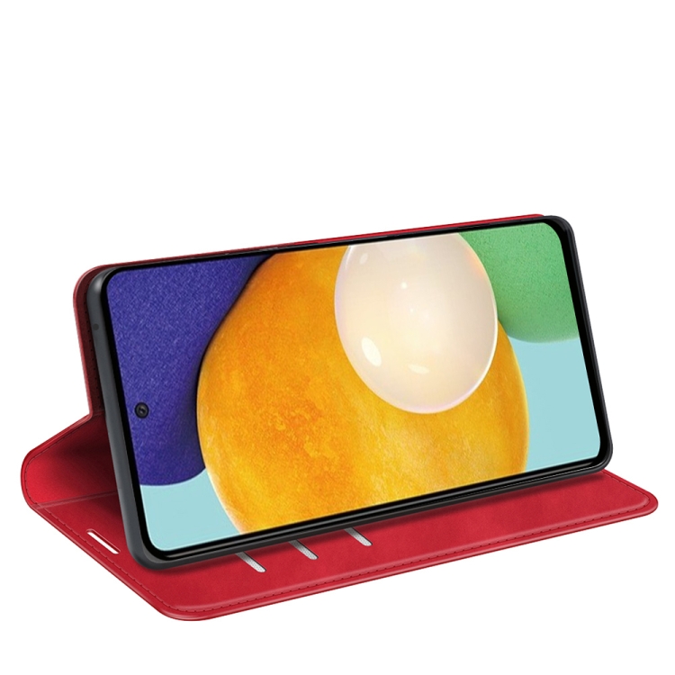  Samsung Galaxy A13 4G Fodral Flip Röd
