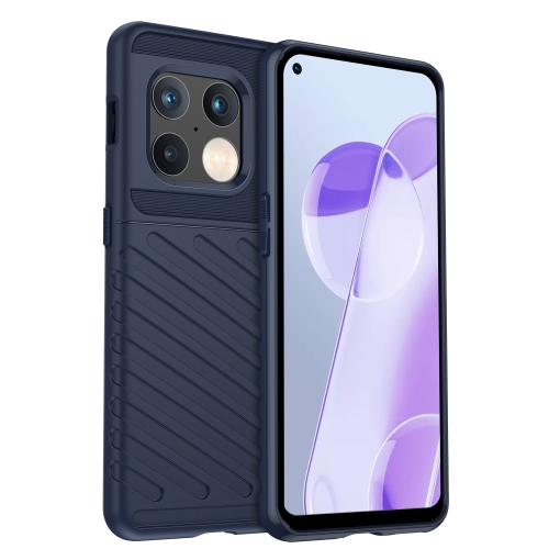 OnePlus 10 Pro 5G Skal Twill Textur Blå