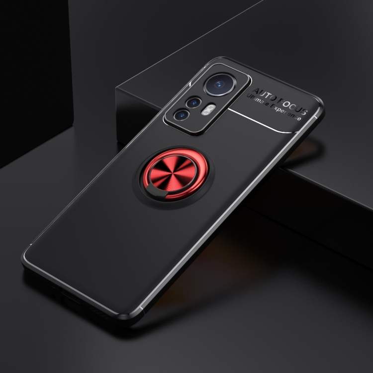  Xiaomi 12 Skal Ring Svart/Röd