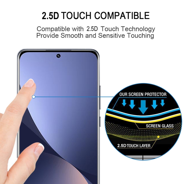  Xiaomi 12 Skärmskydd 3D Heltäckande Härdat Glas