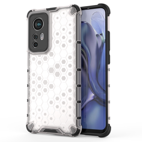  Xiaomi 12 Skal Shockproof Honeycomb Vit