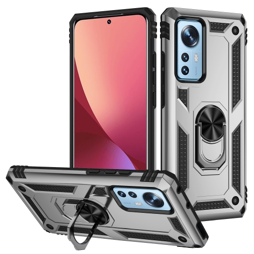  Xiaomi 12 Skal Shockproof Ring Silver