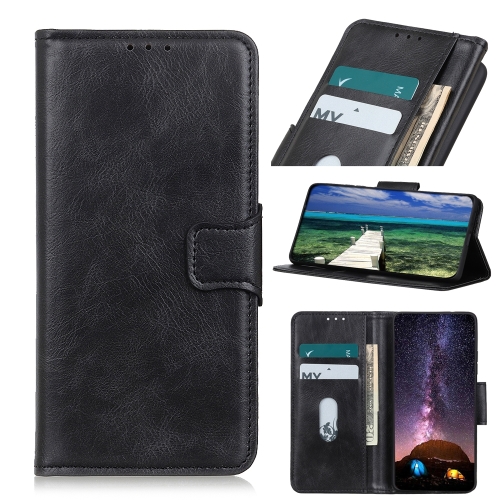  Motorola Moto G22 Fodral Crazy Horse Svart