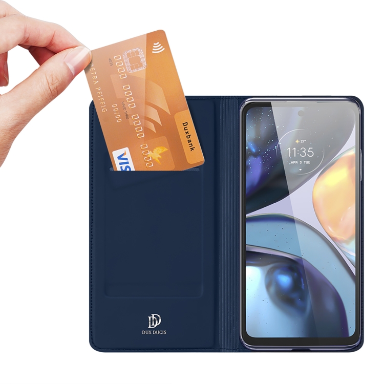 DUX DUCIS DUX DUCIS Motorola Moto G22 Fodral Skin Pro Blå