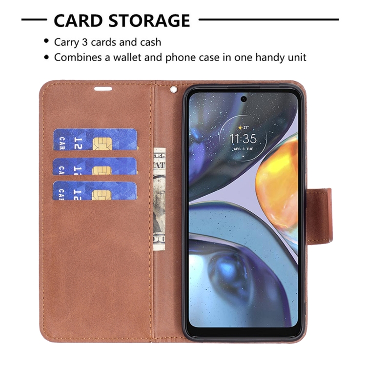  Motorola Moto G22 Fodral Shark Solid Brun