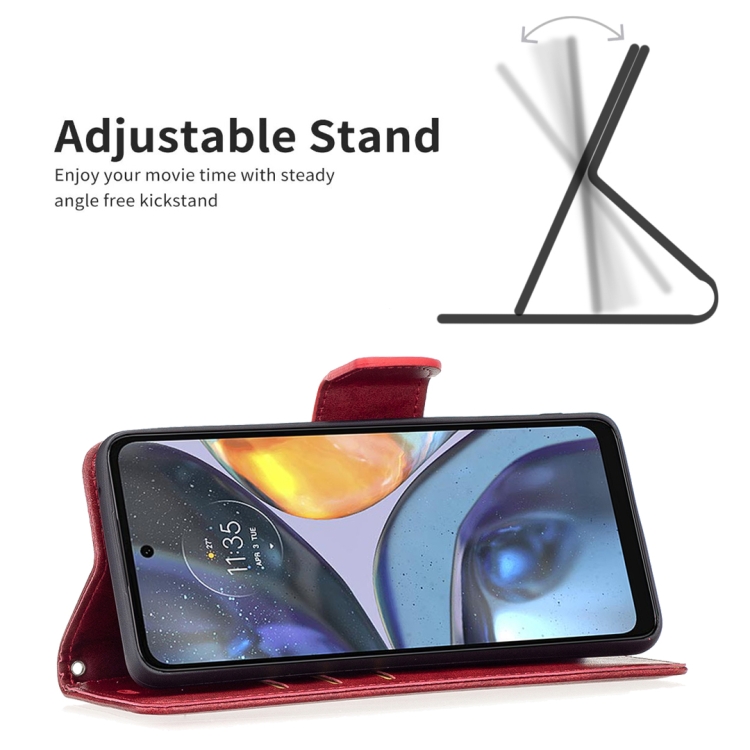  Motorola Moto G22 Fodral Shark Solid Röd