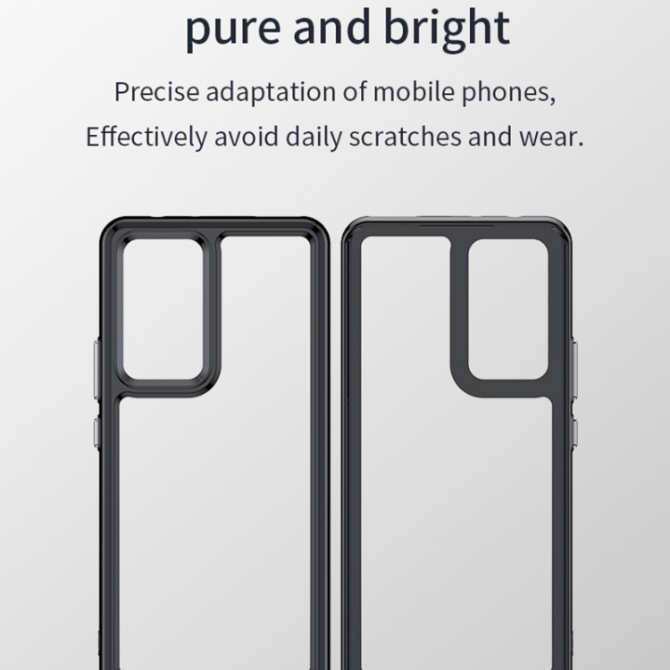  Xiaomi 12 Skal Hybrid Akryl Transparent/Blå