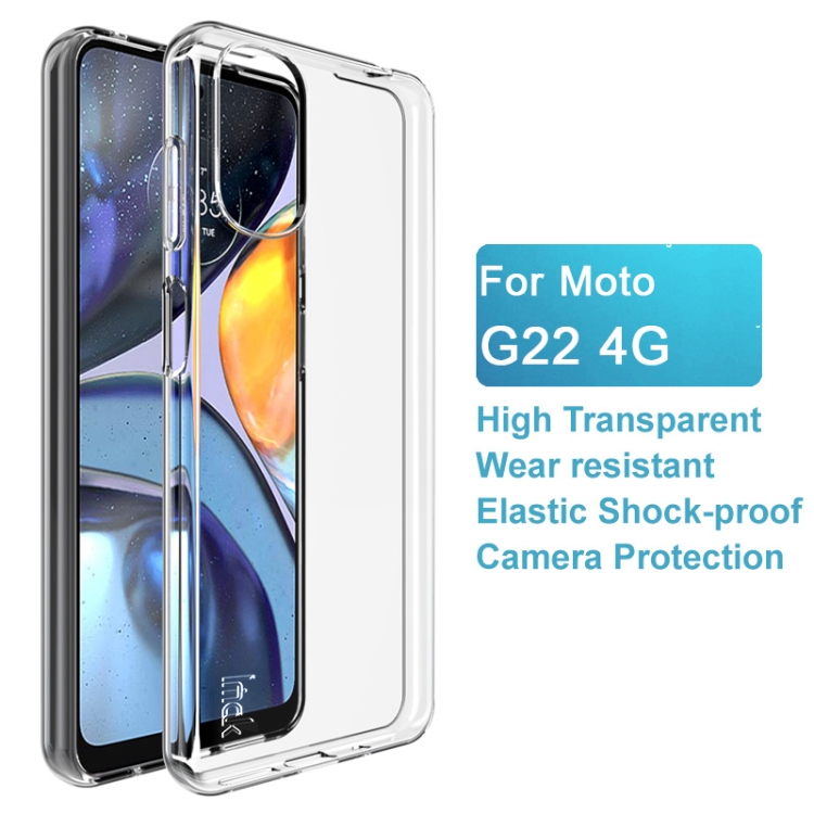 IMAK IMAK Motorola Moto G22 Skal Transparent TPU