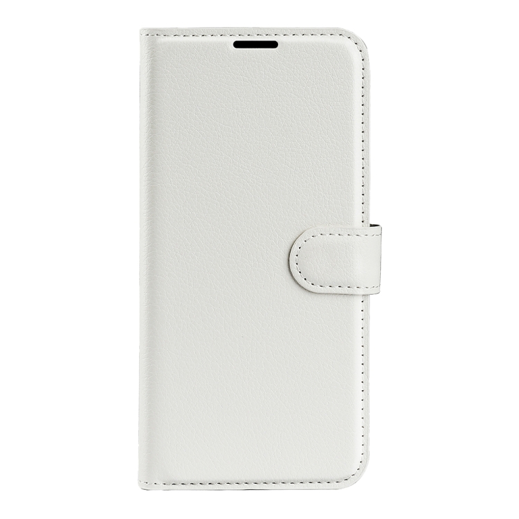  OnePlus 10 Pro 5G Fodral Litchi Textur Vit