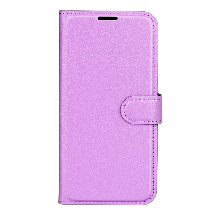  OnePlus 10 Pro 5G Fodral Litchi Textur Lila