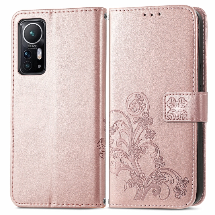  Xiaomi 12 Fodral Med Tryck Roséguld