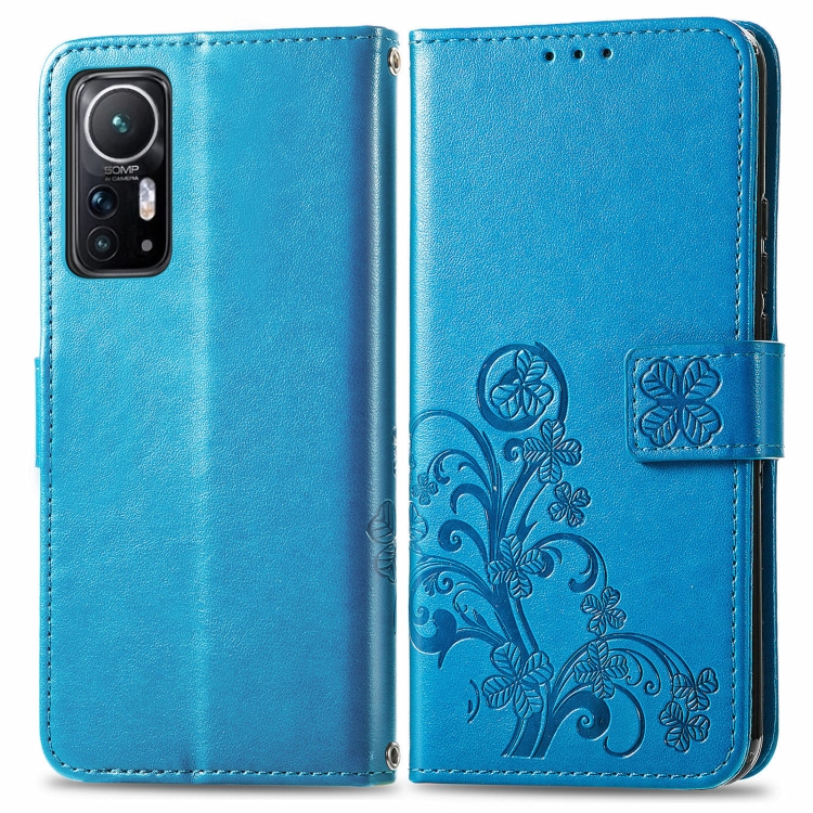  Xiaomi 12 Fodral Med Tryck Blå