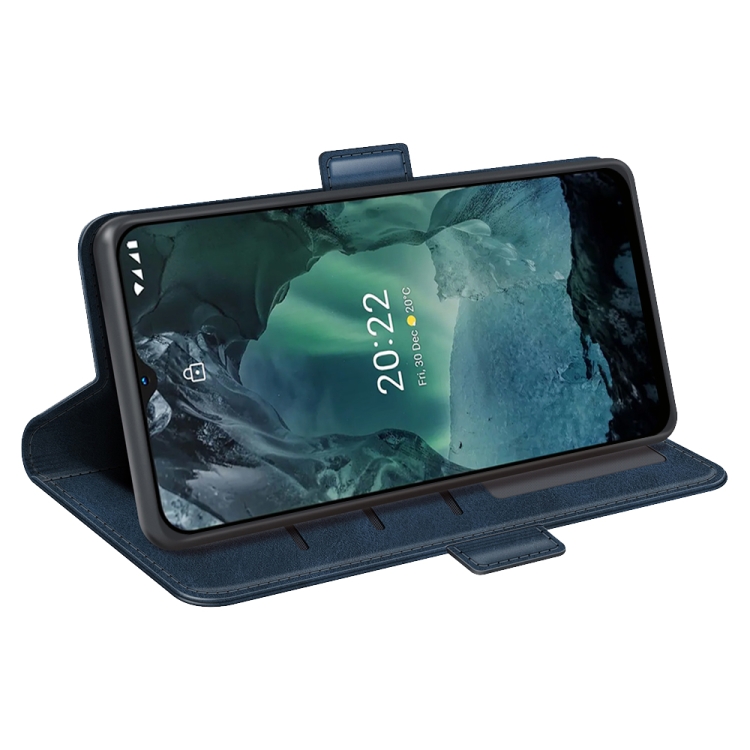  Nokia G11 / G21 Fodral Magnetisk Stängning Blå