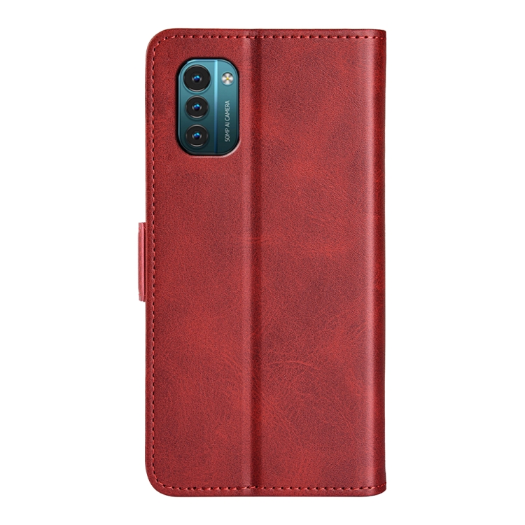  Nokia G11 / G21 Fodral Magnetisk Stängning Röd