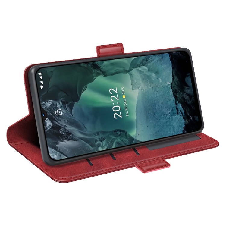  Nokia G11 / G21 Fodral Magnetisk Stängning Röd