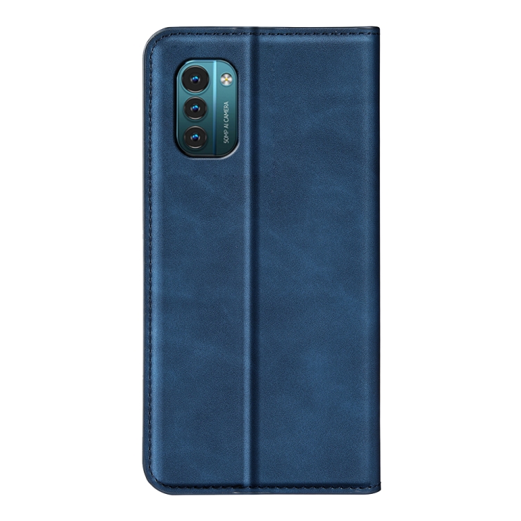  Nokia G11 / G21 Fodral Flip Skin Touch Blå