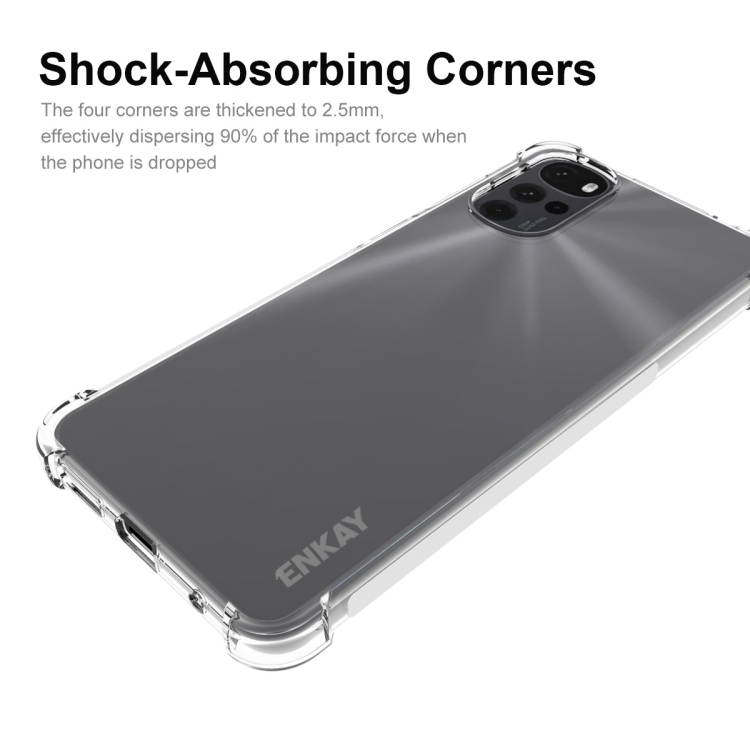 ENKAY ENKAY Motorola Moto G22 Skal Shockproof Transparent