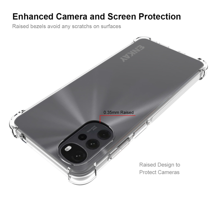ENKAY ENKAY Motorola Moto G22 Skal Shockproof Transparent