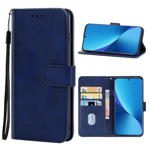  Xiaomi 12 Pro Fodral Läder Blå