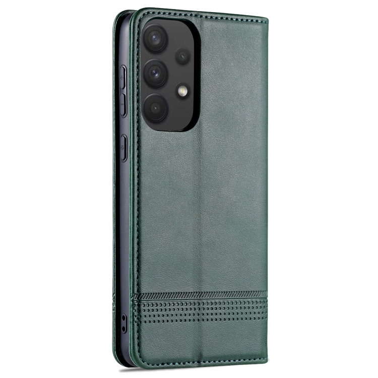 AZNS AZNS Samsung Galaxy A33 5G Fodral Flip Mörk Grön